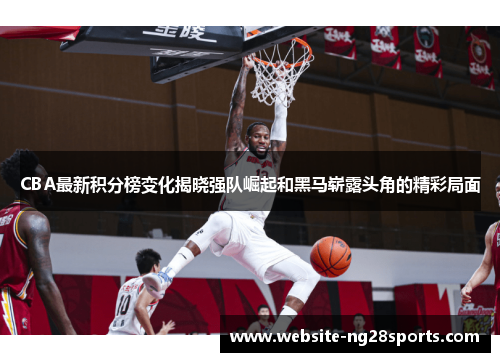 CBA最新积分榜变化揭晓强队崛起和黑马崭露头角的精彩局面