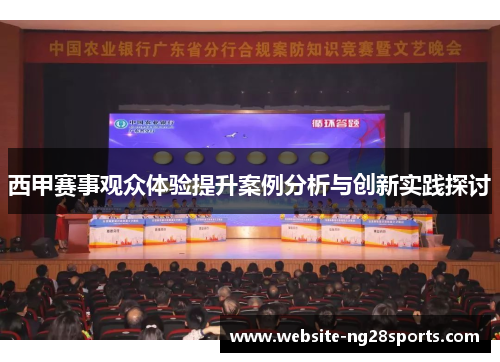 西甲赛事观众体验提升案例分析与创新实践探讨 西甲赛事观众体验提升案例分析与创新实践探讨