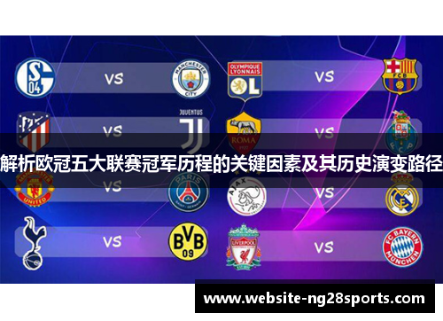 解析欧冠五大联赛冠军历程的关键因素及其历史演变路径 解析欧冠五大联赛冠军历程的关键因素及其历史演变路径